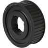 Timing belt pulley for taper bush section H-200